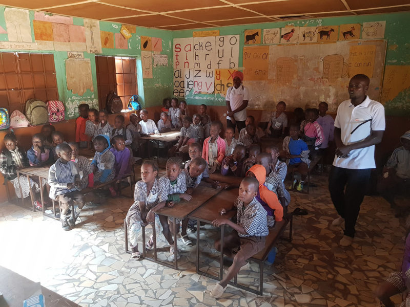 Children in Wellingara Nursery