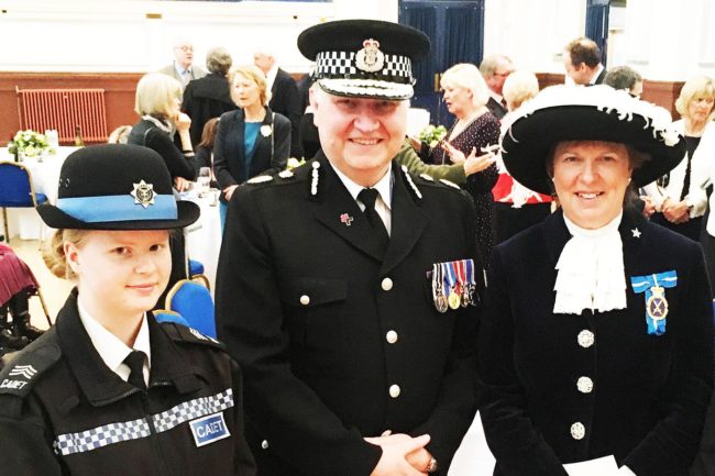 Natasha Clear police cadet