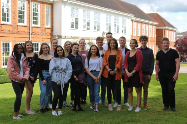 Group of high-grade students