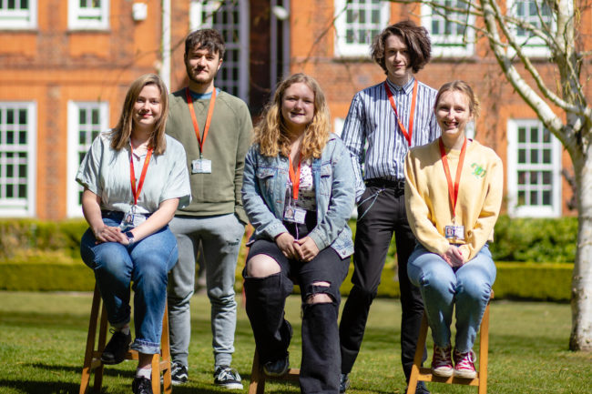 Students with Oxford offers