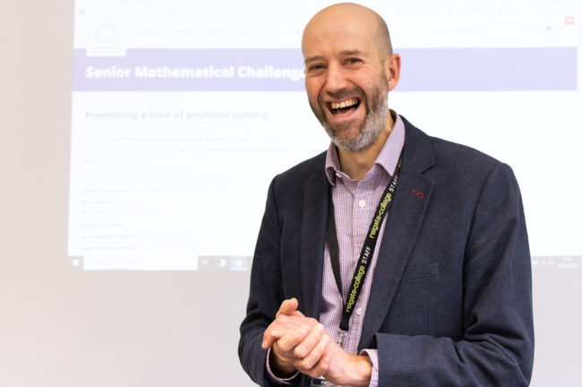 Maths Teacher, David