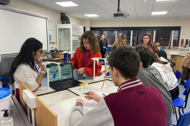 Medics in the Making - Lower Sixth MVD students supporting Year 10 students from Oakwood and The Priory School