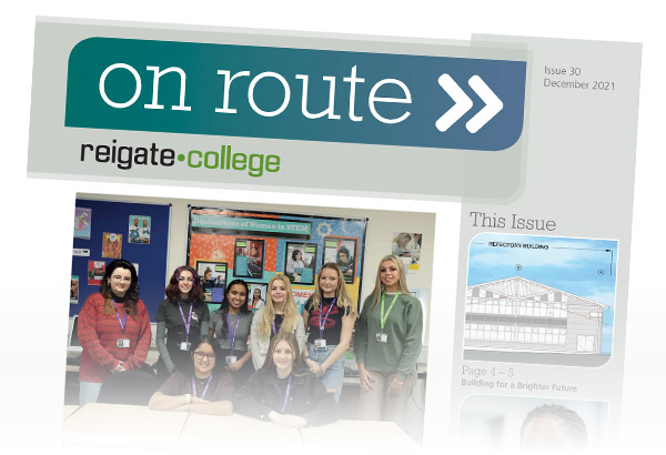 Reigate College - on route newsletter