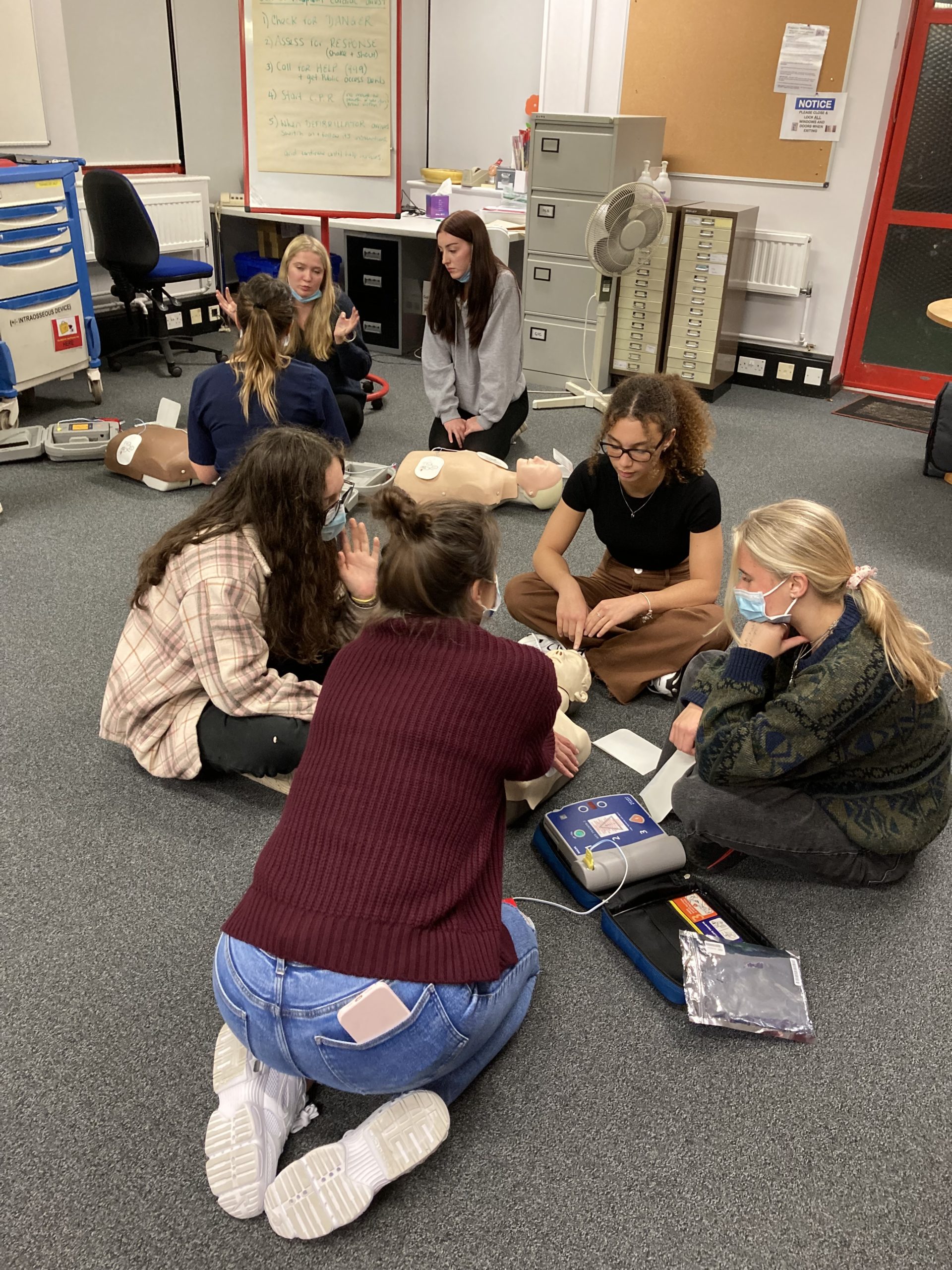 "Careers in Health" students visit East Surrey Hospital Reigate College