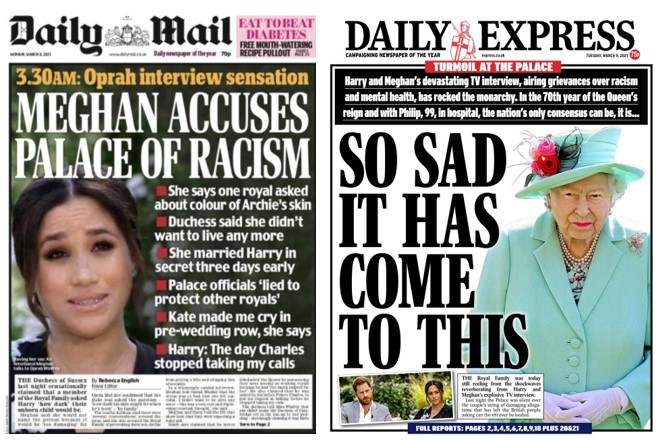 daily-mail-daily-express-front-pages