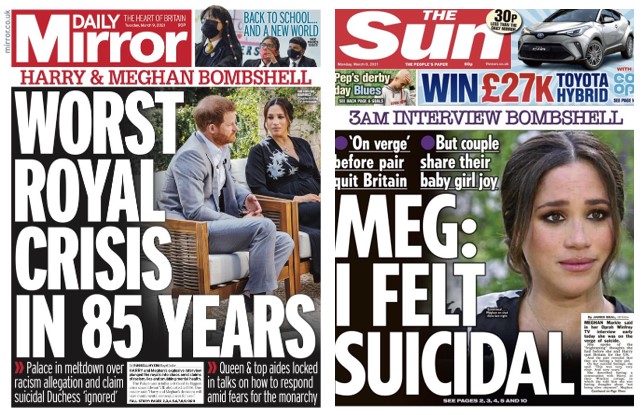 daily-mirror-the-sun-front-pages