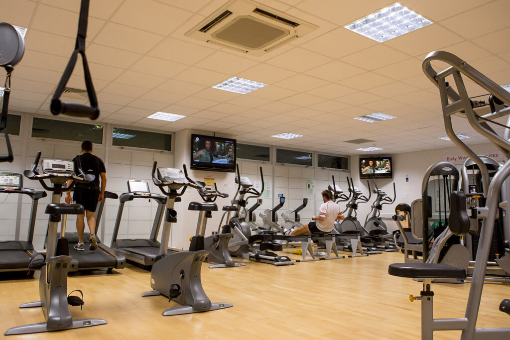 The Gym in the Lindley Sports Centre