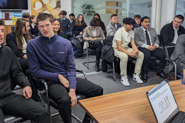 Maths students at Menzies