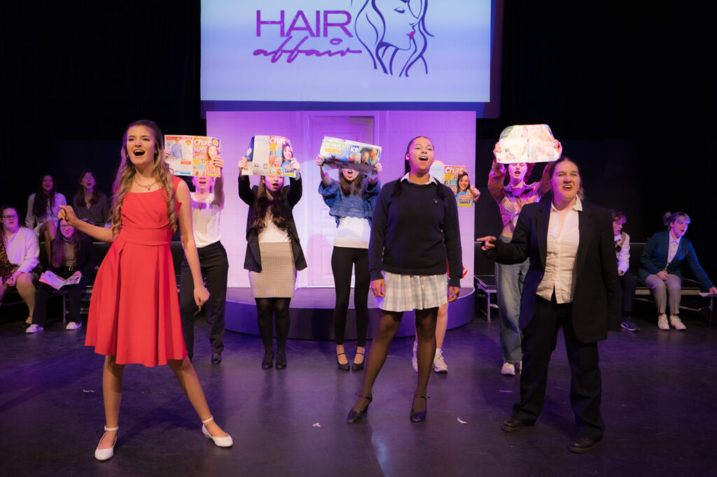 Legally Blonde - hair scene