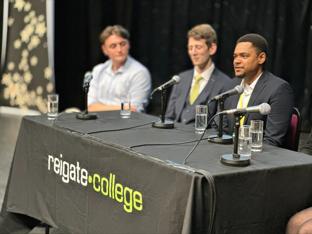 Panel of past students