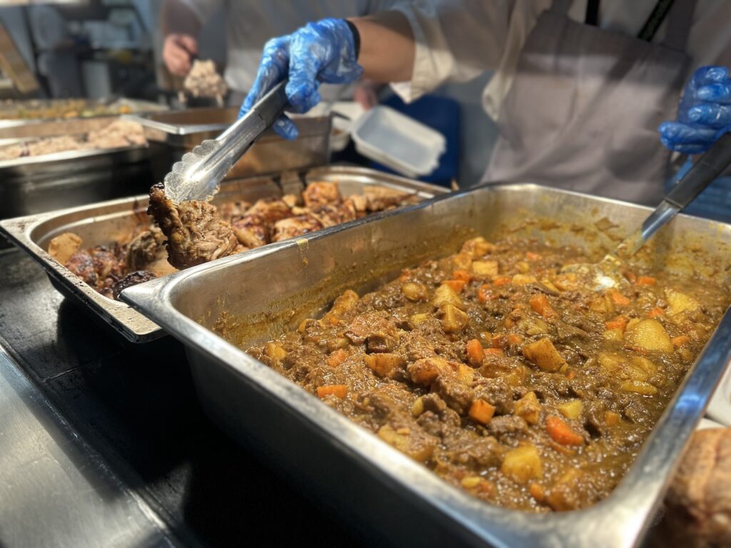 Black History Month celebrations with food