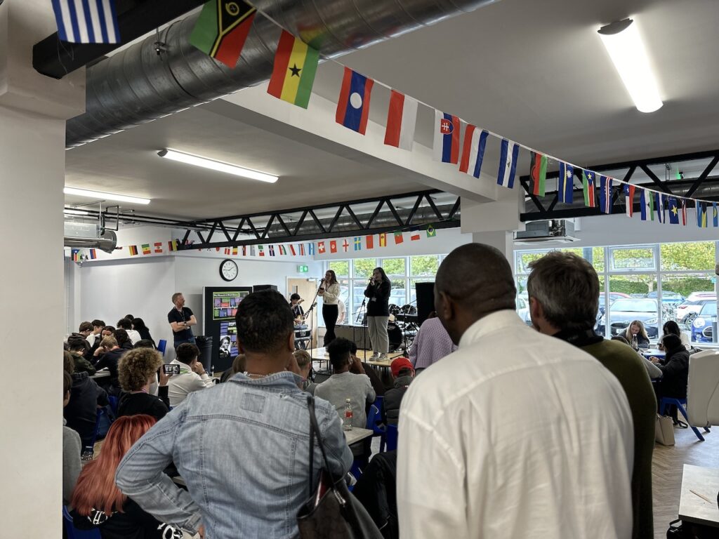 Black History Month live music by music students; refectory gig