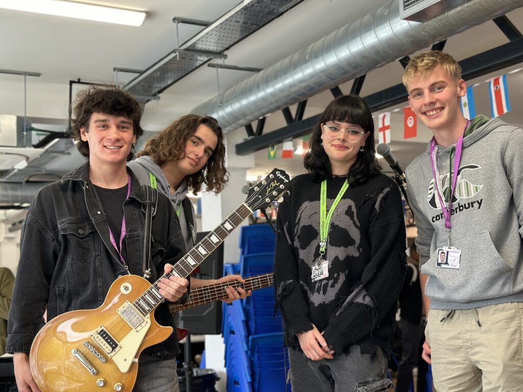 Black History Month live music by music students; refectory gig