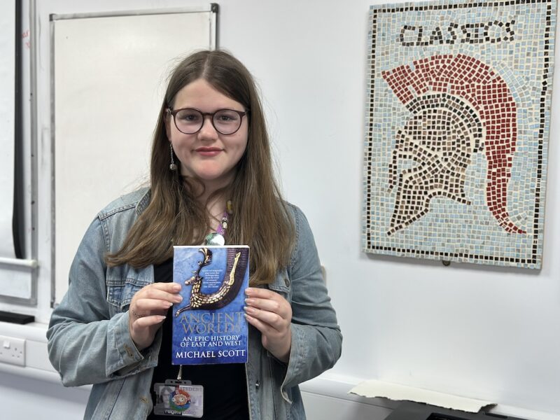Lower Sixth Student, Arlo Newton wins Classic Reading Competition