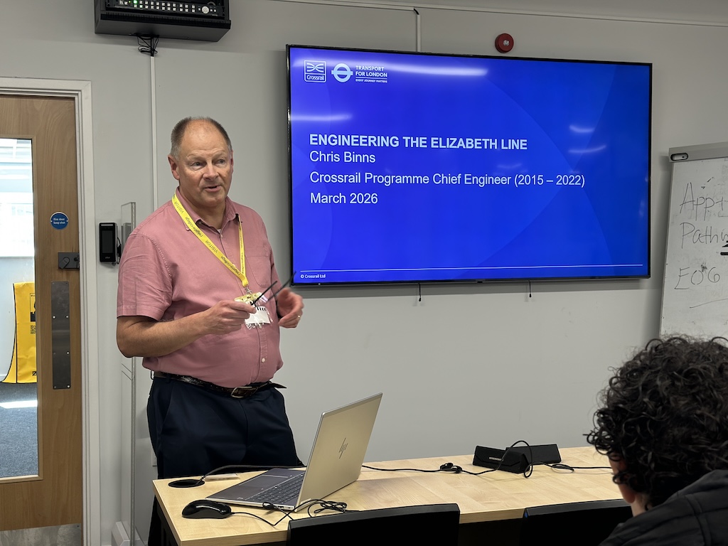 Elizabeth Line Chief Engineer Chris Bins