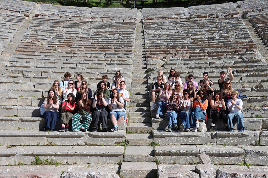 The students at Epidauros
