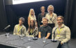 Staff and panellists on stage at the Apprenticeship and Employment event